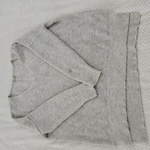 INTIMATELY FREE PEOPLE Cozy Pullover Sweater Size Medium/Large Grey Oversize